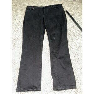 American Eagle Men's Black Jeans Skinny Straight Size 38X30 Airflex+. Grunge